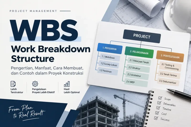 Mengenal WBS: Pengertian, Fungsi, dan Cara Membuat Work Breakdown Structure Proyek