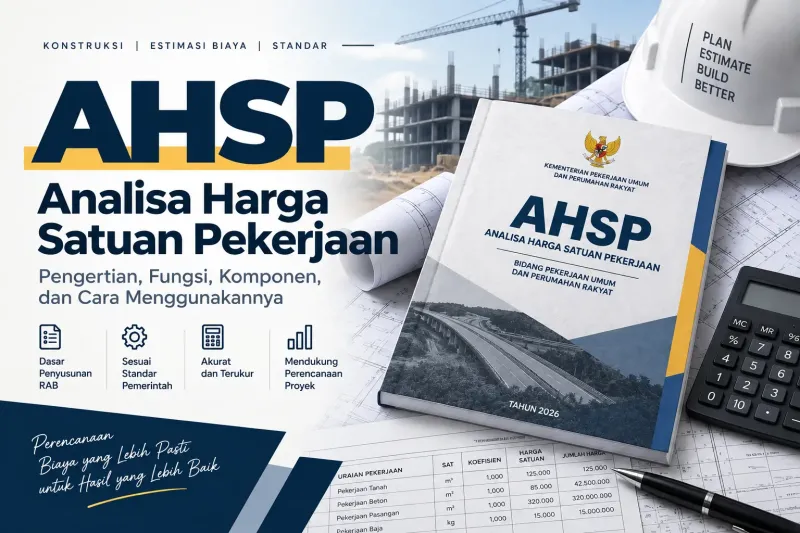 Mengenal AHSP: Pengertian, Fungsi, Komponen, dan Cara Menggunakannya dalam RAB